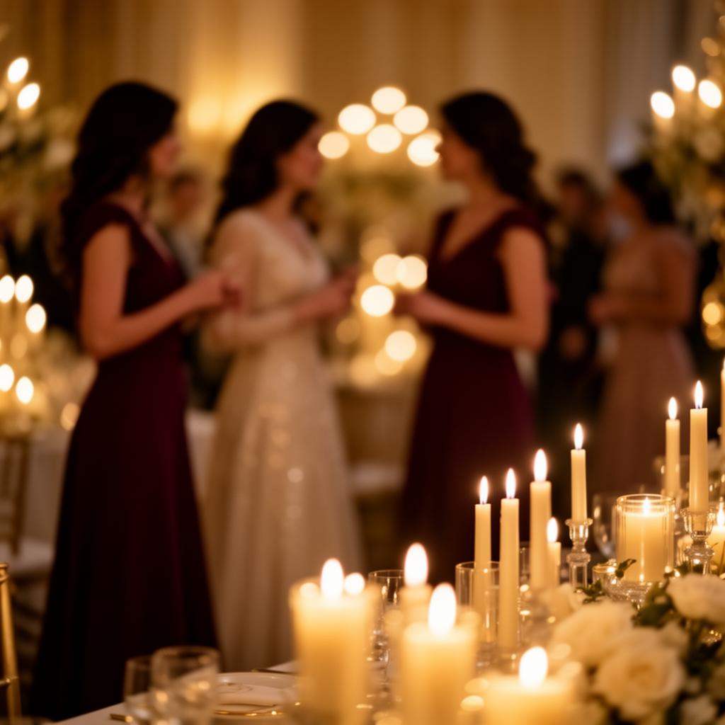 Candlelit gathering celebrating connection and belonging